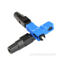 Conector Blue SC/UPC Optic Fast Conector Single Connector Quick Connector